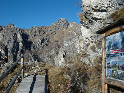 Percorso nella Roccia - Gite in Lombardia